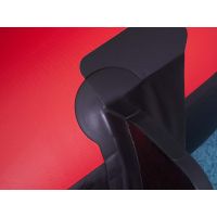 Лодка моторная килевая Kitt Boats 410 НДНД красно-черный